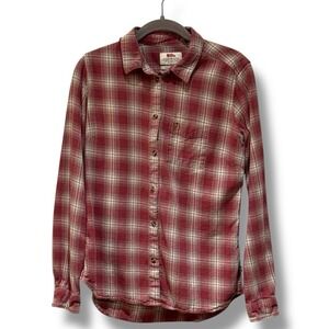 Fjallraven Women's Övik Flannel Shirt Mesa Purple‎ Fog Small Organic Cotton Fall